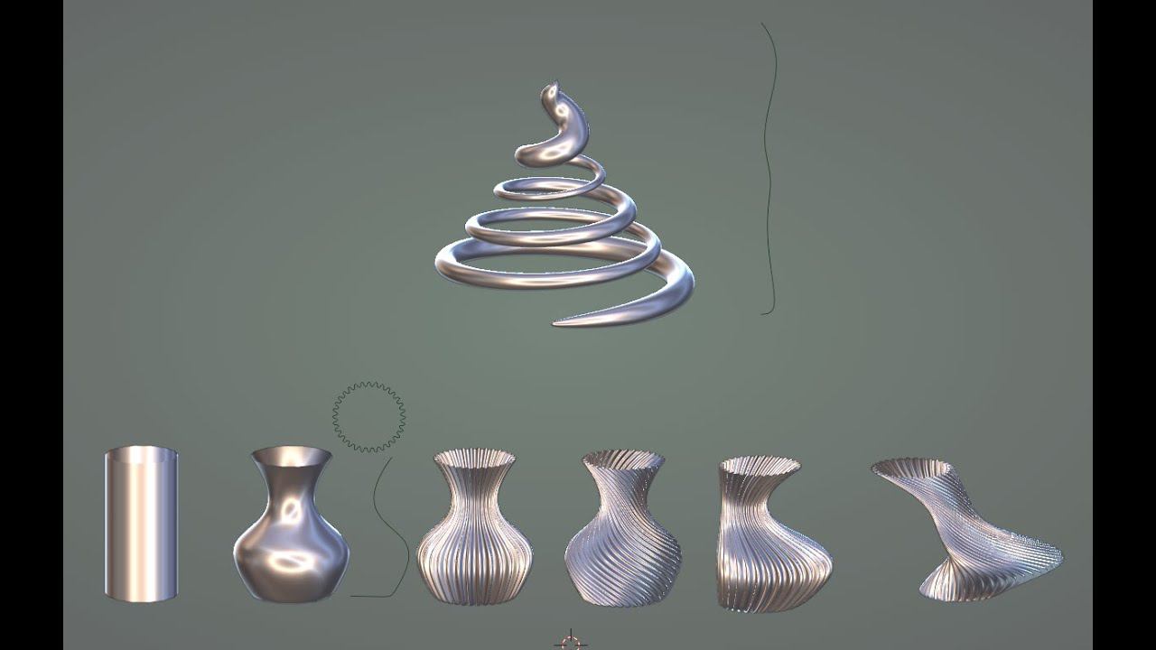 Blender3D: Что за Taper такой у кривых?