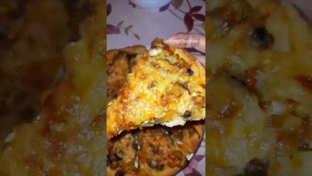 Пицца с шампиньонами. Лучший рецепт смотреть онлайн