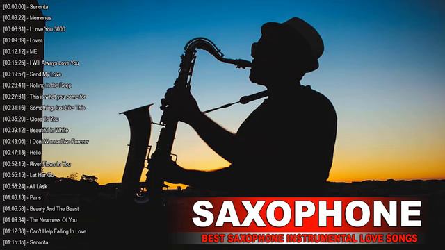 Top 40 Saxophone Cover Popular Songs - Best Instrumental Saxophone Covers 2020 смотреть онлайн