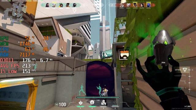 VALORANT - RTX 3060 Ti + i3 10100F - 1080p Max & Lowest Settings - FPS Benchmark Test смотреть онлайн