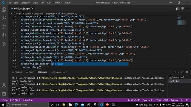 FINAL DAY || G.U.I USING PYTHON BOOTCAMP (DAY - 7) смотреть онлайн