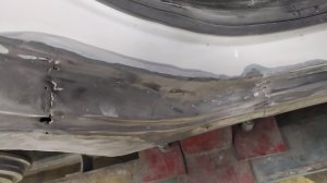 Ремонт очередной Киа Рио побитой со всех сторон .