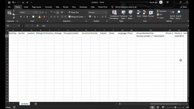 How to import contacts in Gmail from excel file смотреть онлайн