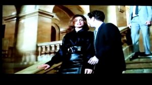 Lena Olin In A Tight Leather Skirt