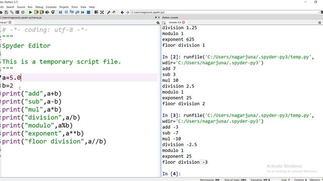 8. Arithmetic , comparison and assignment operators - Python programming смотреть онлайн