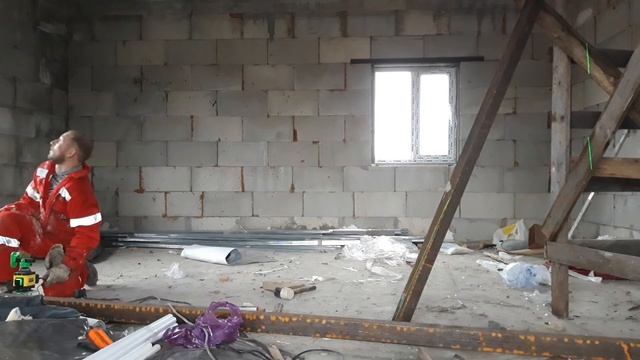 Подпорка потолка при большом пролёте 2021!часть 1$ смотреть онлайн