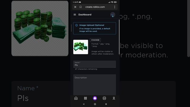 Как создать геймпасс на ТЕЛЕФОНЕ в роблокс roblox mobile на русском 2023 смотреть онлайн