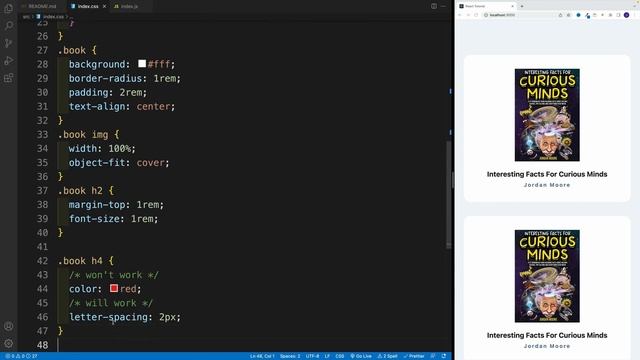 React 18 Tutorial - JSX - CSS смотреть онлайн