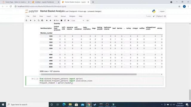 Market Basket Analysis in Data Mining | Apriori Algorithm Example in Python- Part 2 | Urdu-Hindi смотреть онлайн
