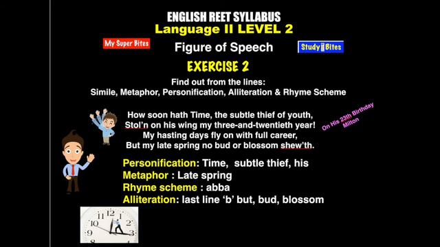 REET 2018 /English / Level 2/Language 2/ Figures of Speech/Part 3 Exercise/ Critical Appreciation смотреть онлайн