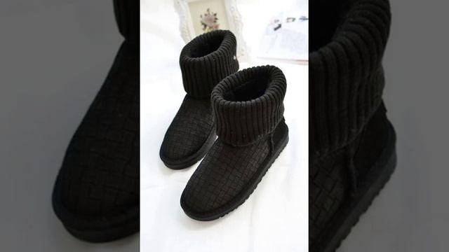 Candy-colored slim wool ugg boots.avi смотреть онлайн