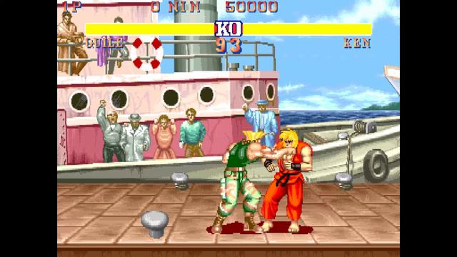 [TAS] Street Fighter 2 World Warrior (Arcade) - Guile glitch showcase смотреть онлайн