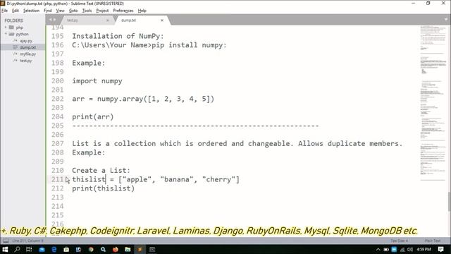 Python NumPy intro Part-01 | NumPy Array смотреть онлайн