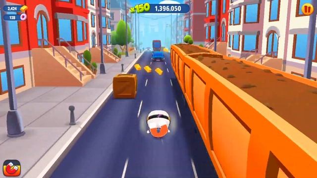 Tom Gold Run #253  Кибер Анджела Cops And Robbers, Золотые слитки и Гонки! На весь экран