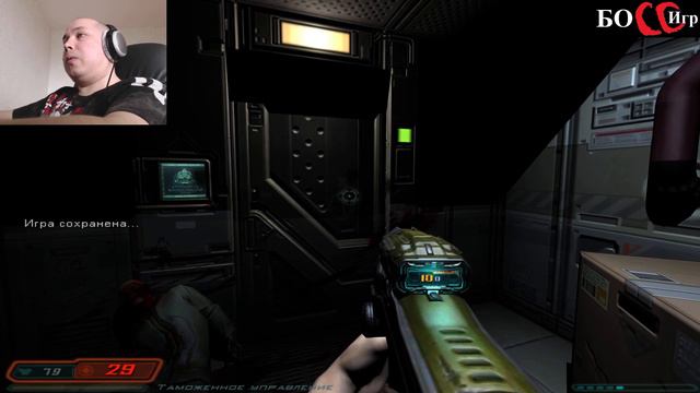 DOOM 3 Оригинал. Прохождение. Начало. Часть 1