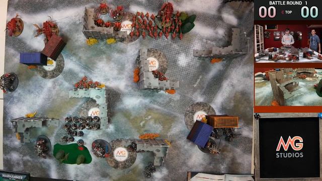 LIVE REPLAY Tyranids vs Grey Knights 2000pts Pt1 | Warhammer 40k Live Battle Report Ep 1 смотреть онлайн