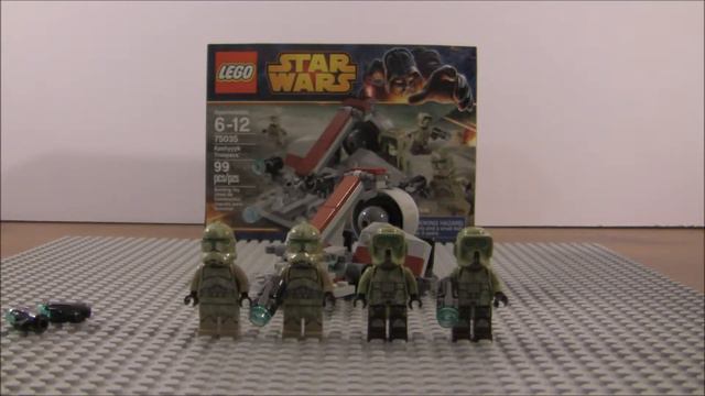 Lego Star Wars Kashyyyk Troopers Battle Pack 75035 Review смотреть онлайн