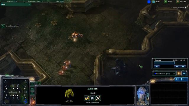Starcraft 2 Reaper Gameplay смотреть онлайн