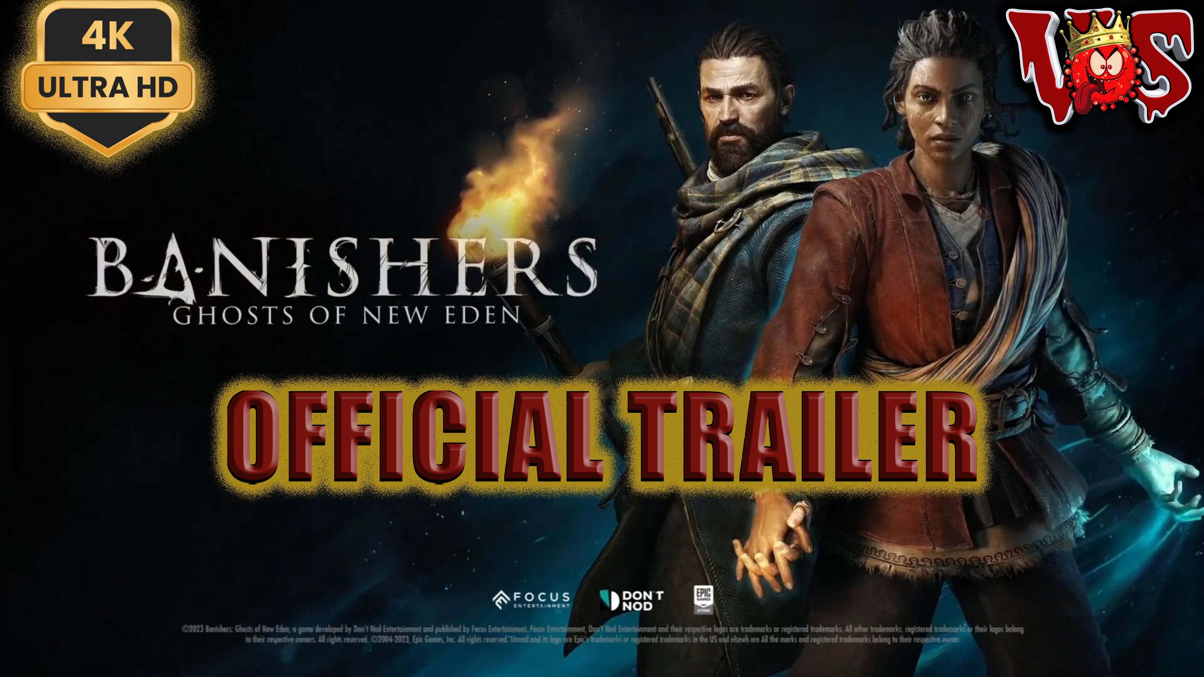 Banishers Ghosts Of New Eden ➤ Официальный трейлер 2024 💥 4K-UHD 💥