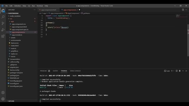 event binding part-1 tutorial#11 смотреть онлайн