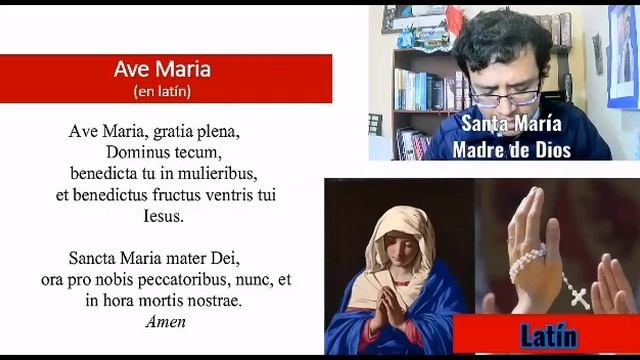 Oraciones en latín: Padre Nuestro, Ave Maria, Salve Regina~letra y pronunciación смотреть онлайн