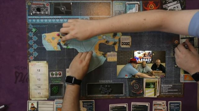 Pandemic Legacy Season 2 - Game 1 смотреть онлайн