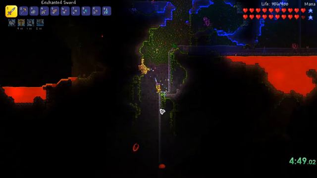 [WR] Expert Night's Edge Seeded Terraria Speedrun 12:06 смотреть онлайн