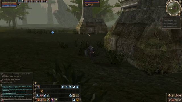 Lineage 2 C4 Разглядываю ужасные земли казненных и загадочные топи Крумы - Прохождение Часть 113 смотреть онлайн