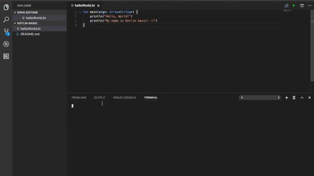 Install and run Kotlin code on MacOS and Visual studio code смотреть онлайн