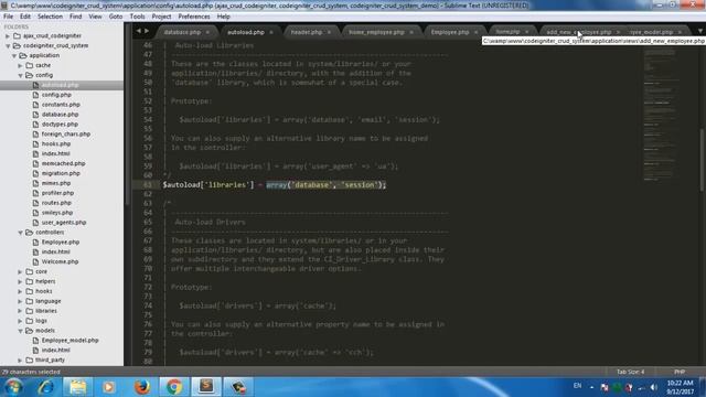 Codeigniter CRUD Project bootstrap 4 Display message part 6 смотреть онлайн