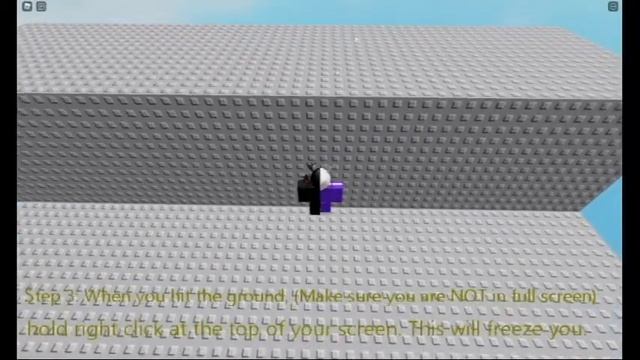How to do a Freeze High Jump | ROBLOX смотреть онлайн