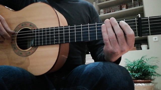 Gracias a la vida - Violeta Parra. Guitarra básica para aprender fácil смотреть онлайн