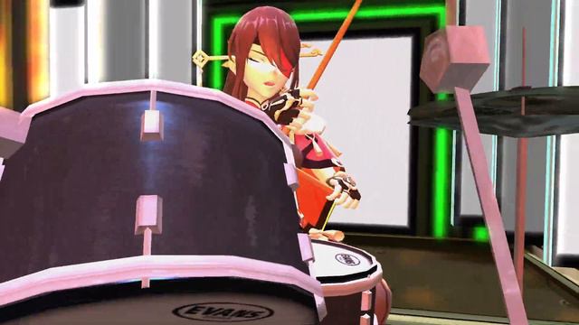 Beiguang and Eimiko singing Wannabe - Guitar Hero World Tour Definitive Edition смотреть онлайн