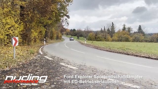 Ford Explorer Sportauspuffanlage by Nuding Performance смотреть онлайн