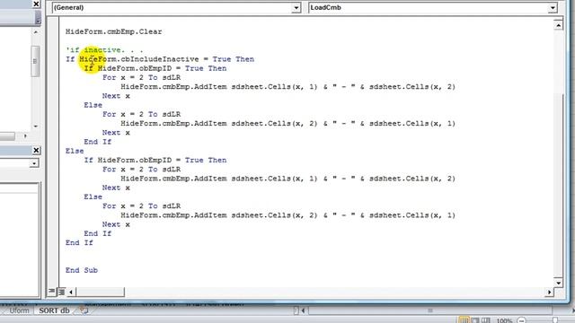 Excel VBA USERFORMS #5 Include Or Exclude Inactive Employees In Dropdown List Dynamically смотреть онлайн