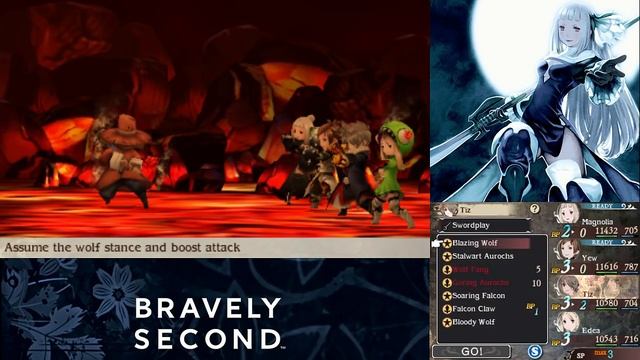 Bravely Second English - Optional Boss: Deneb the Adventurer (Hard Mode) смотреть онлайн