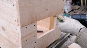 Как сделать будку для собаки ? своими руками. Легко и просто!