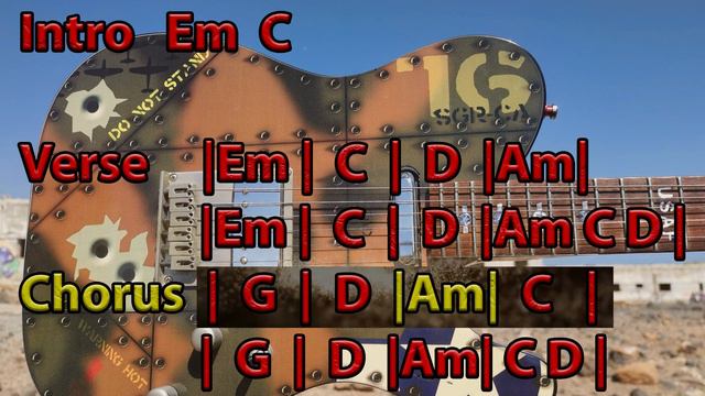 Em Classic Heavy Metal Guitar Backing Track | chords in the video смотреть онлайн