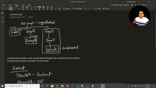 React Hook Tutorial - context api - Demo 1 - Without hook смотреть онлайн