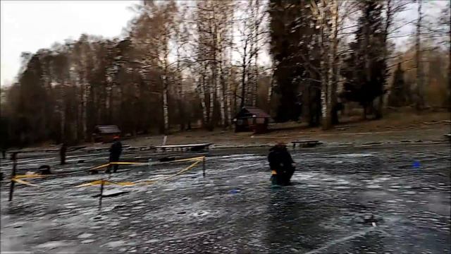 Первый лёд и первые поимки форели! Открытие сезона зима 2019-2020. Клёвое место. смотреть онлайн