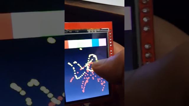 TFT Paint Test TFT LCD Module SPFD5408 смотреть онлайн