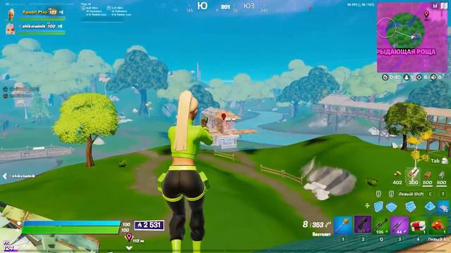 Тащим duo arena с кентом / Fortnite / Я ТЕБЯ НЕ СЛЫШУ!!!/ смотреть онлайн