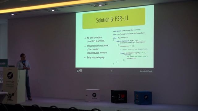 SymfonyLive Berlin 2018 - Alexander M. Turek - The Silex Sunset смотреть онлайн