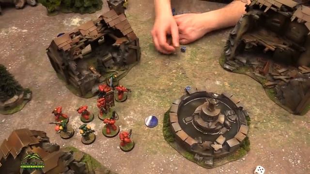 T'au vs Blood Angels Warhammer 40k Battle Report Ep 35 смотреть онлайн