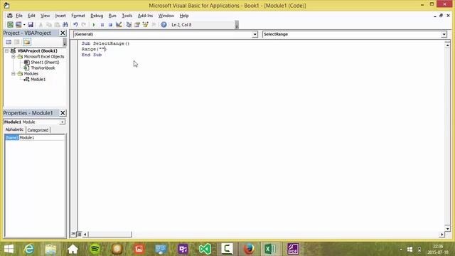 Excel VBA - Select Dynamic Range (using CurrentRegion Property) смотреть онлайн