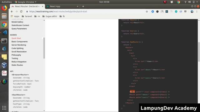 React Dashboard Ant Design - 05 Install dan Pengenalan React Router смотреть онлайн