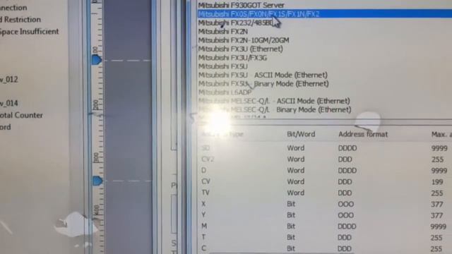 Weintek Hmi Connection With Fx3u Plc With Rs232 Cable