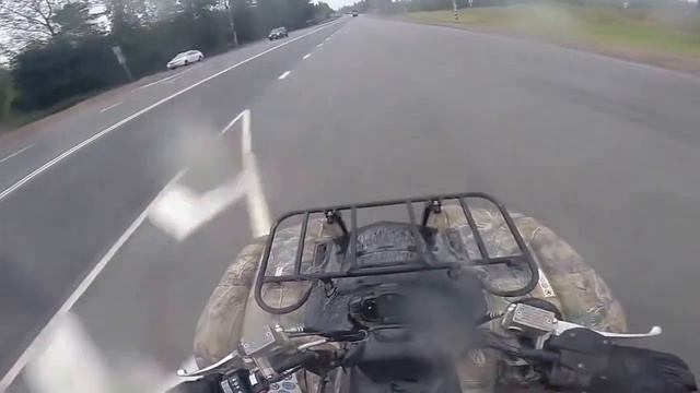 Погоня экипажа ДПС за квадроциклом!!! смотреть онлайн