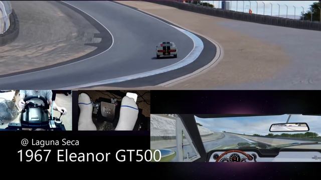 Assetto Corsa - 1967 Eleanor GT500 Ford Mustang @ Laguna Seca смотреть онлайн