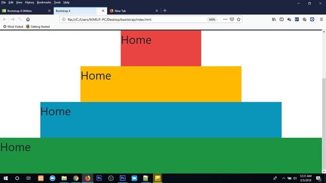 Bootstrap 4 Bangla [class #6] width & height смотреть онлайн
